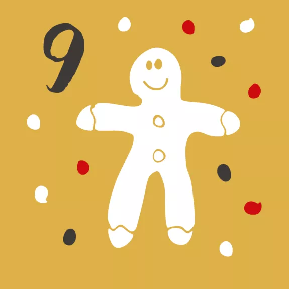 9th December advent calendar tile 