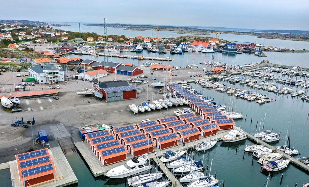 Solar Installation Harbor Sweden 2